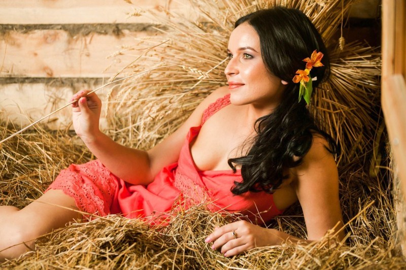 Pattern of the summer sundress