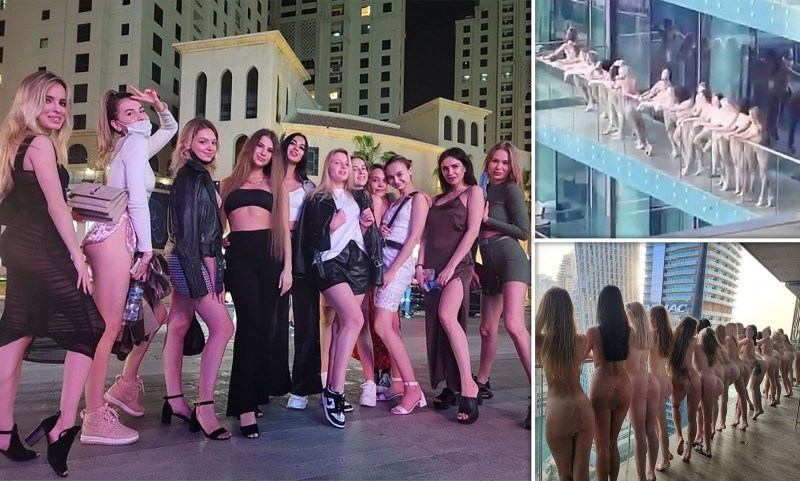 Group of girls in Dubai