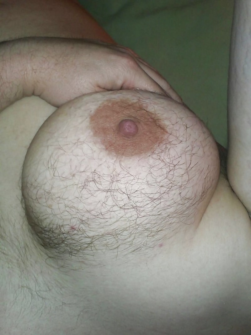 Large Areols of the Selfie nipples