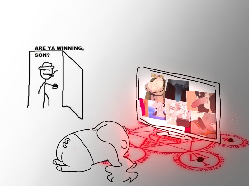 The guy forced to suck a member