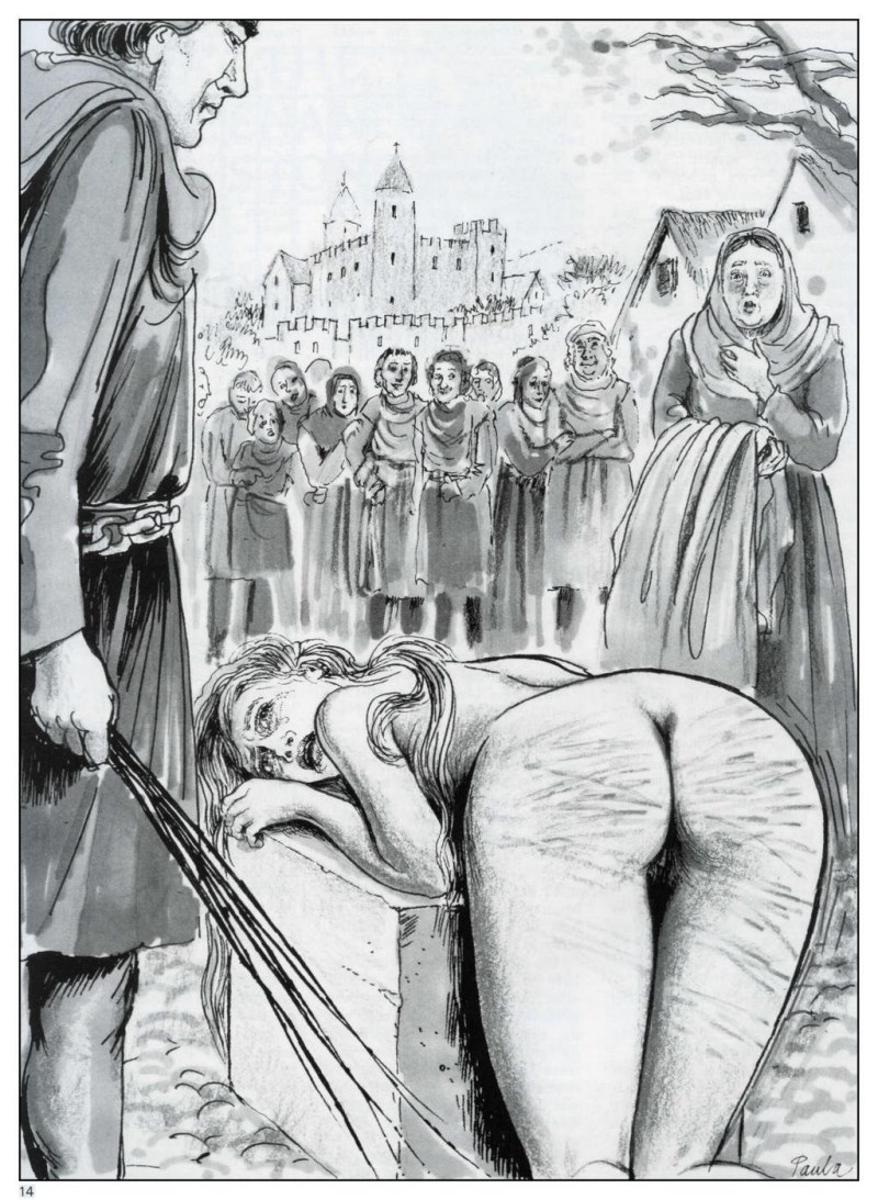 Punishment of girls flogging