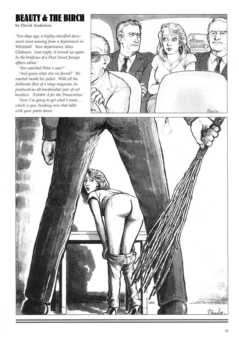 Proceeding the girl BDSM Drawings