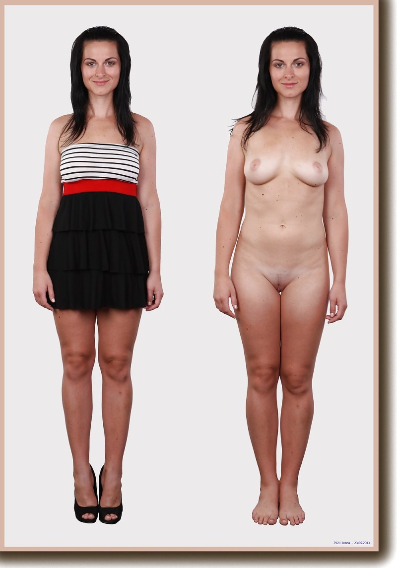 Dressed undressed nude skirt and tights