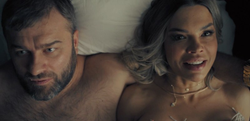 Karina Zvereva in the show once in Russia