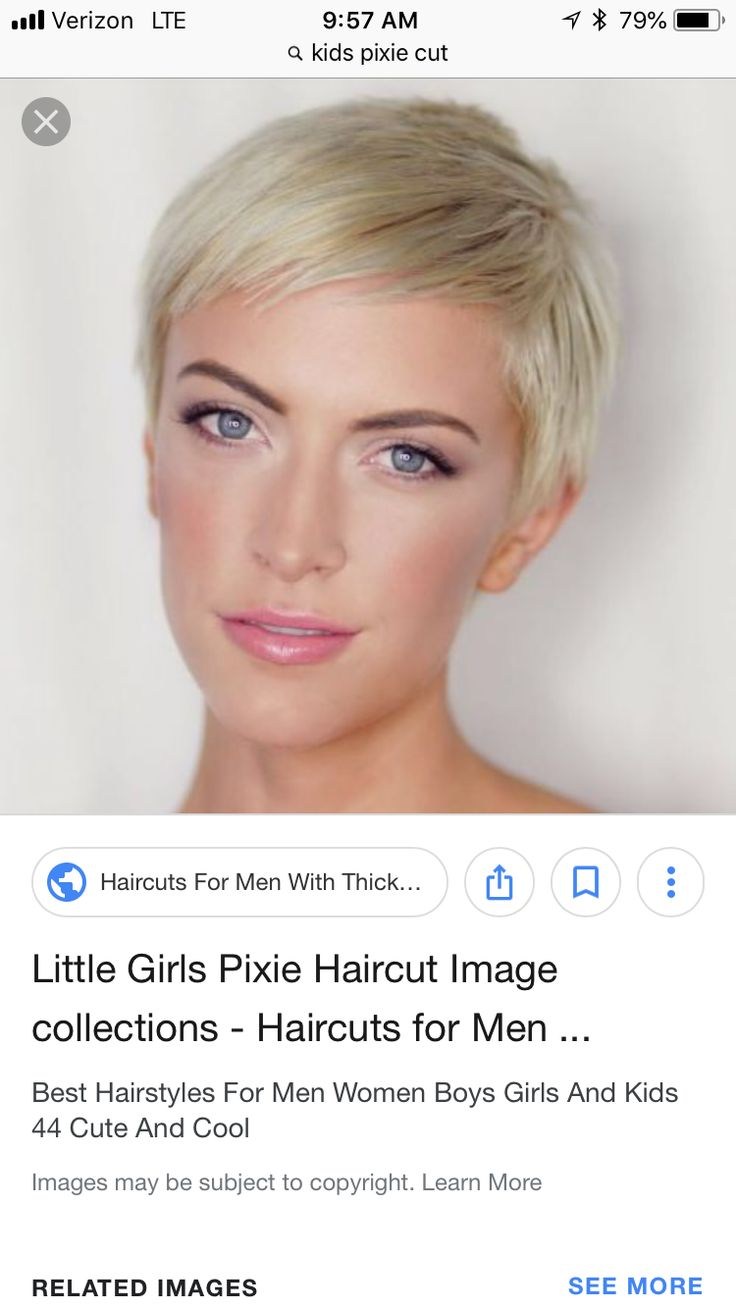 Pixie-beam haircut for short hair with a bang for a full face