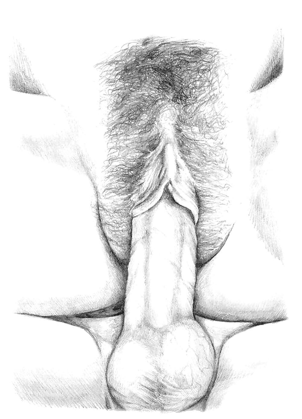Real Anal Sex Drawings - Sex Drawn with A Pencil (37 photos) - motherless porn pics