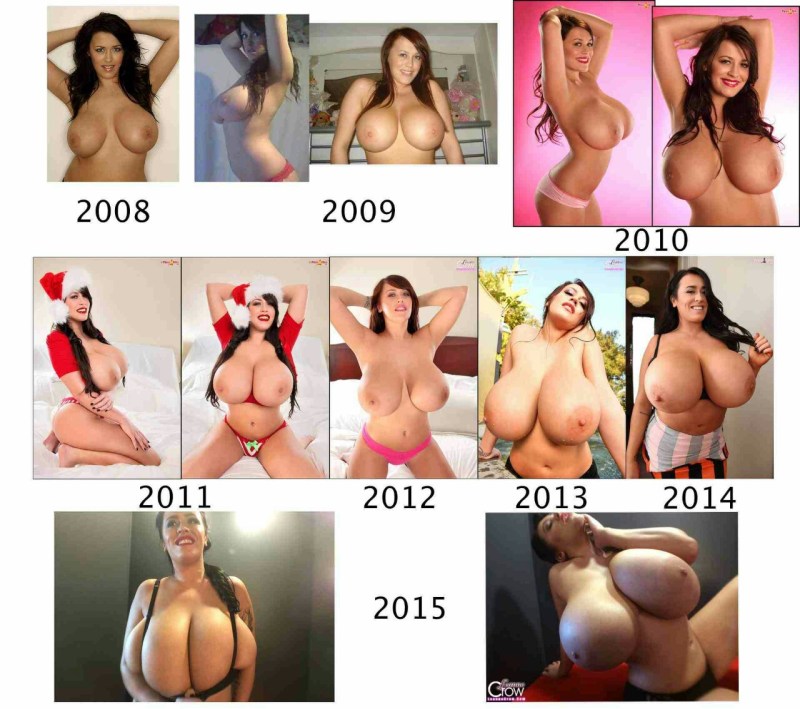 Female breasts from different angles