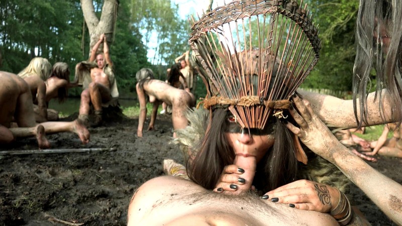 Naked Amazon natives