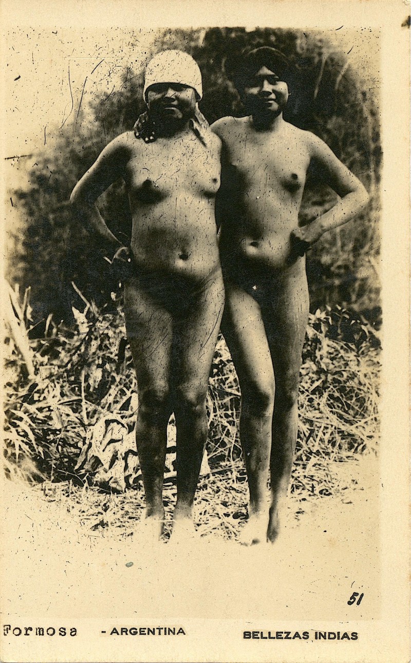 Naked peoples of the North Retro