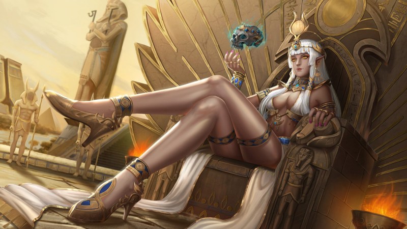 Art Fantasy Egypt Cleopatra