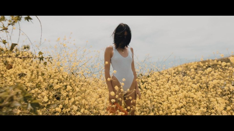 Kendall Jenner in nature