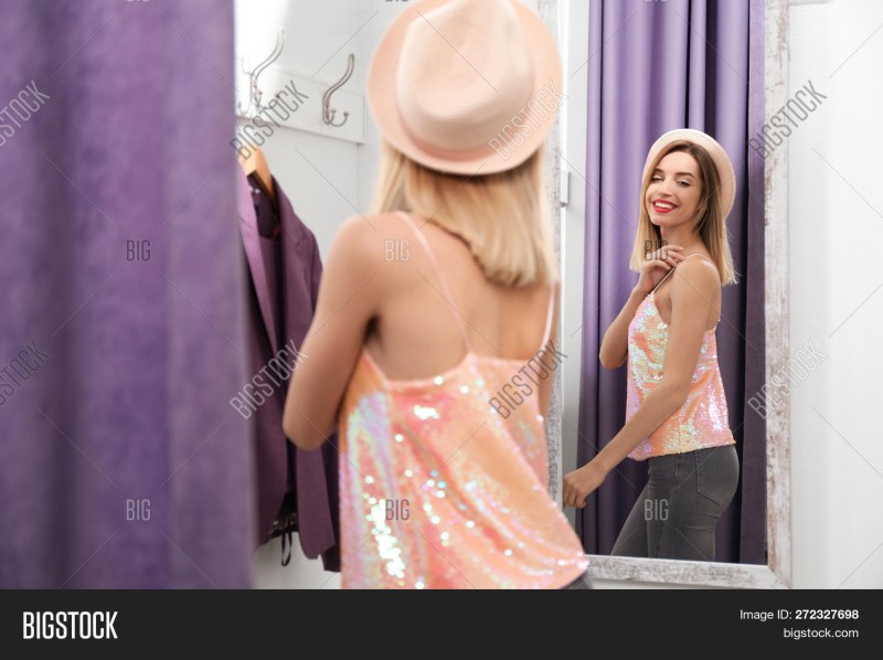 Women's locker room in the store