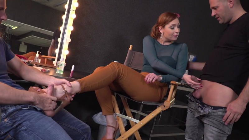 Pornstars behind the scenes