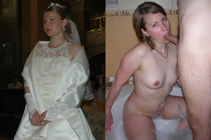 Dressing the bride is erotic