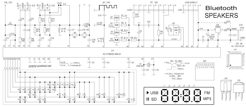 DC DC converter diagram on XL4015