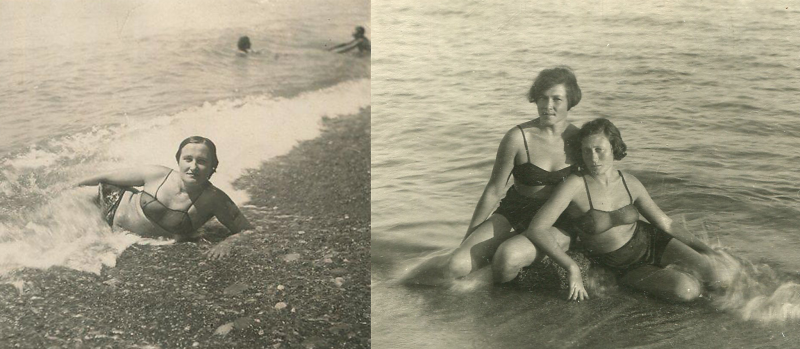 Soviet girls Komsomol members