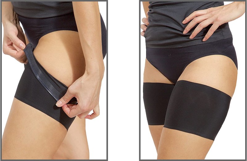 Older women in transparent linen