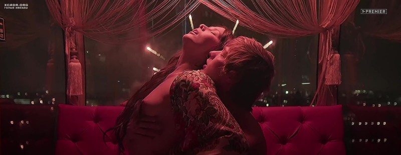 Lyubov Aksenova in the film deeper