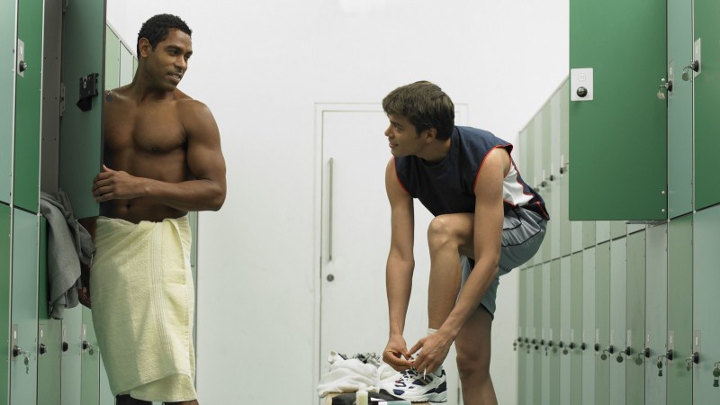 Francois Russo Locker Room Nudes