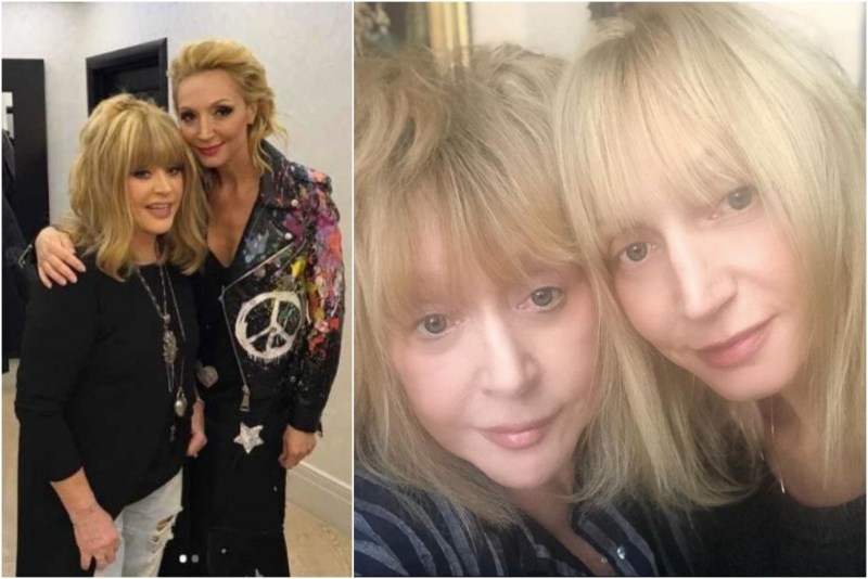 Orbakaite and Pugachev in his youth