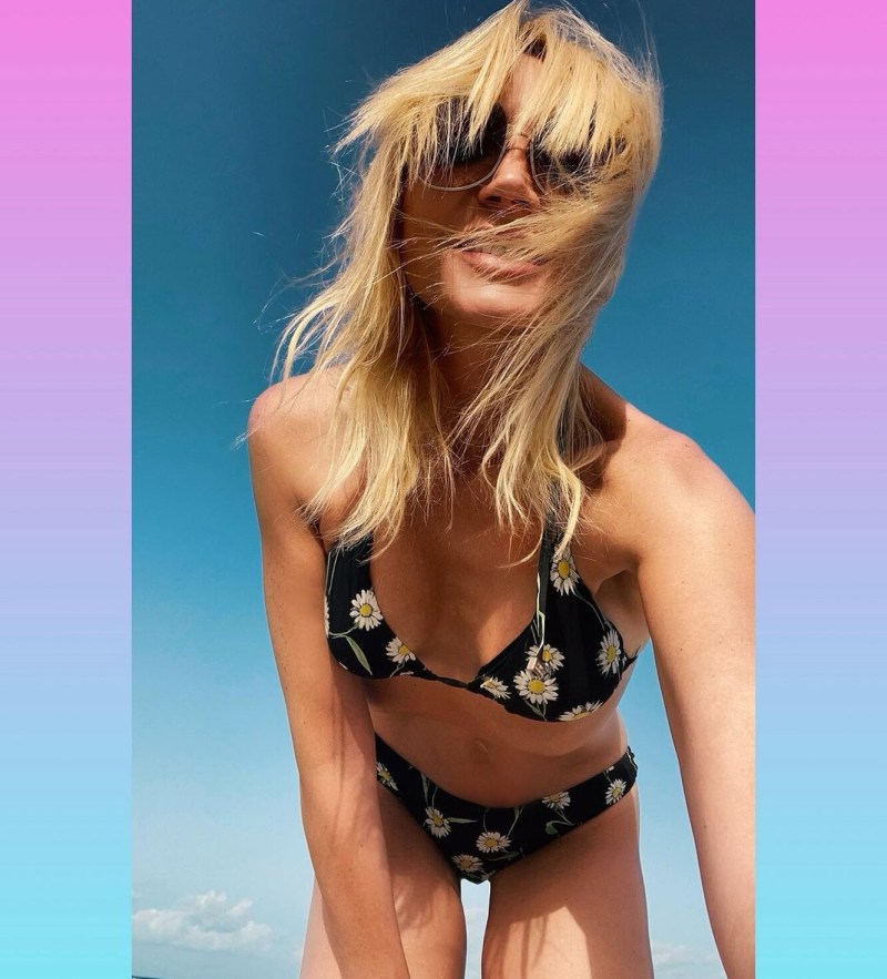 Christina Orbakaite in a bikini