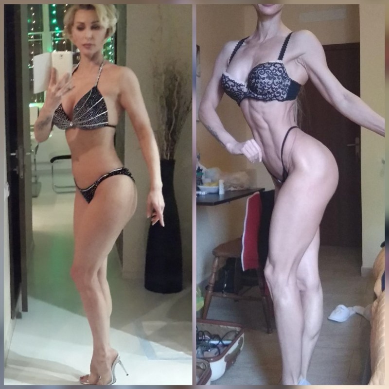 Fitness bikini live Anna Prokhorova
