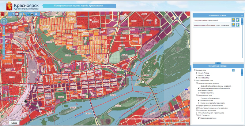 Krasnoyarsk level of pollution
