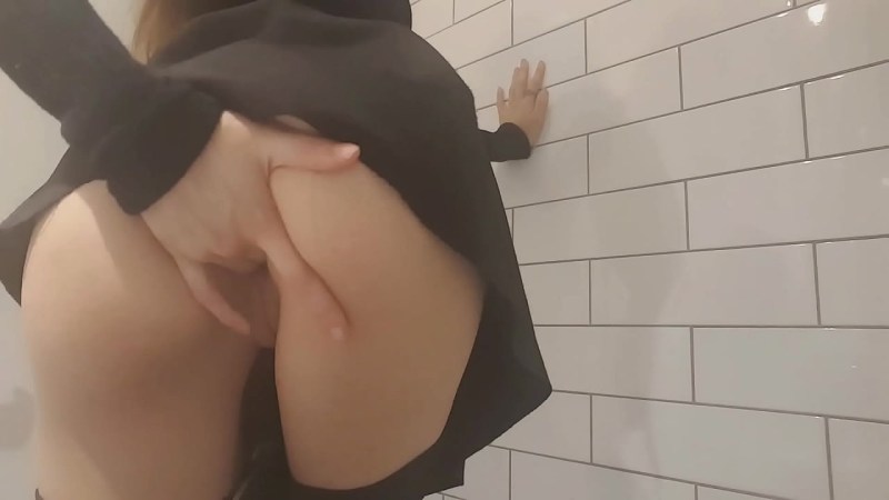 Masturbation of schoolgirls in the toilet