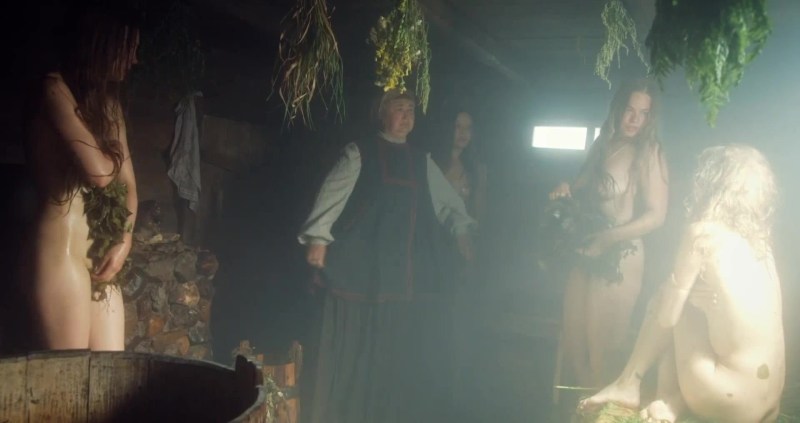 Tatyana Babenkova Scene in the bathhouse