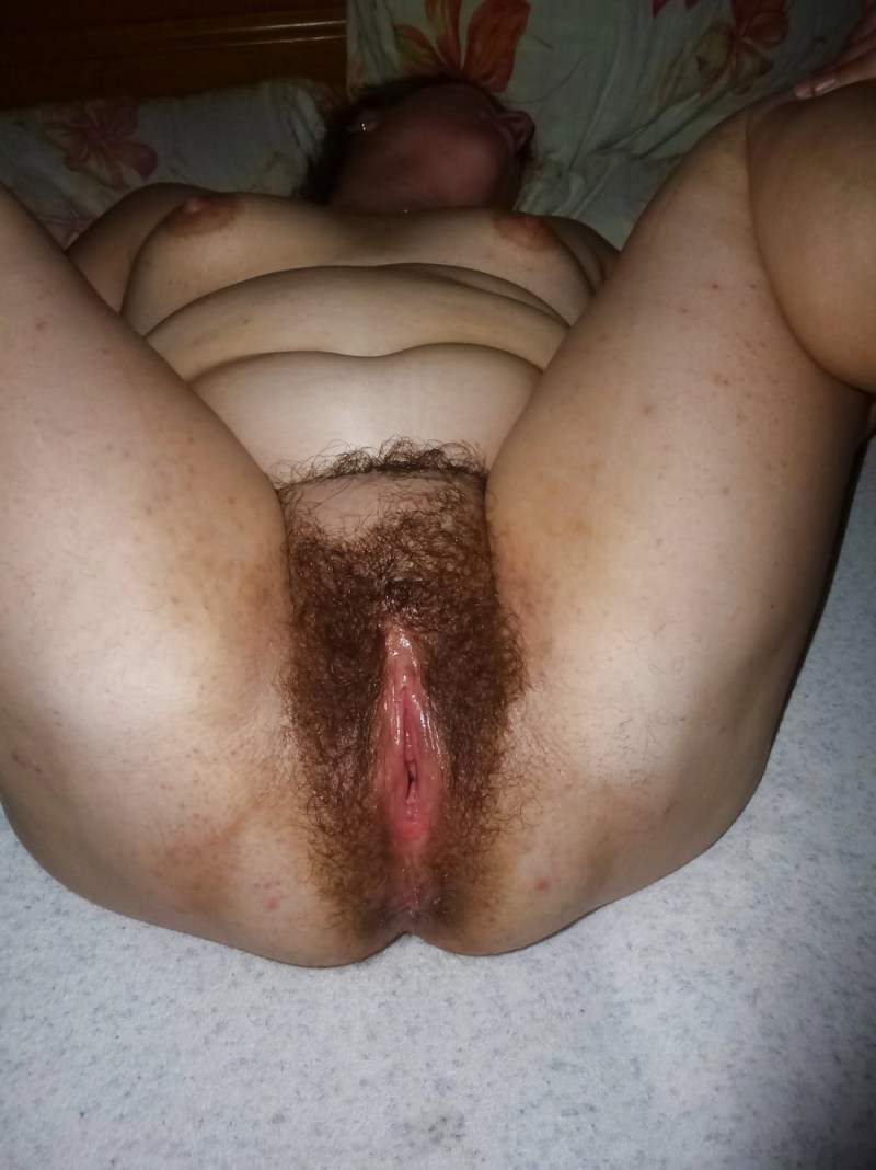 Hairy hole in my wife