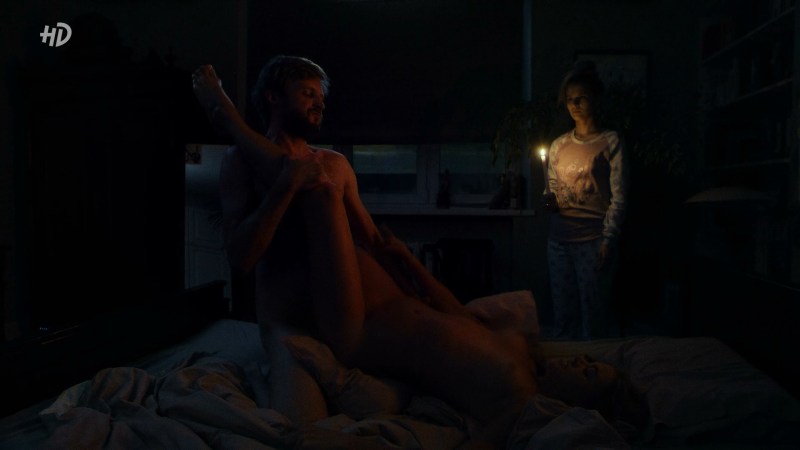 Aksenova love naked in the series Major