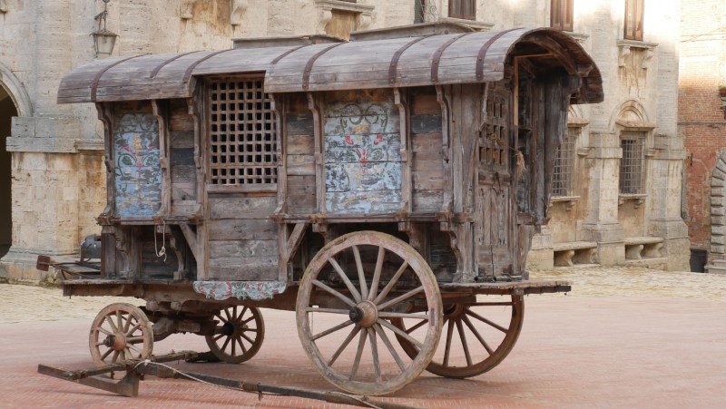 17th century England cart