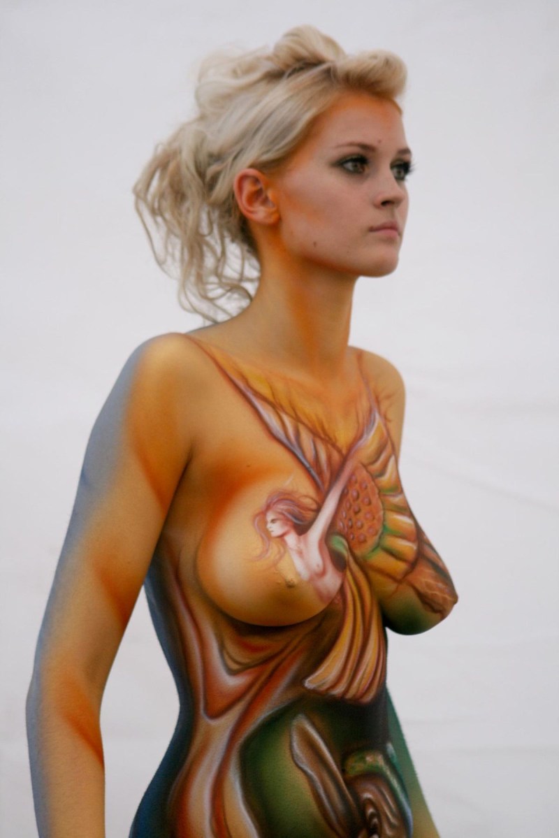 Body art pornographic