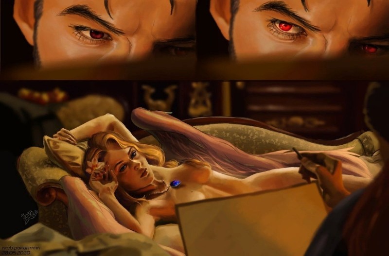 Naked model Vika D photo anal