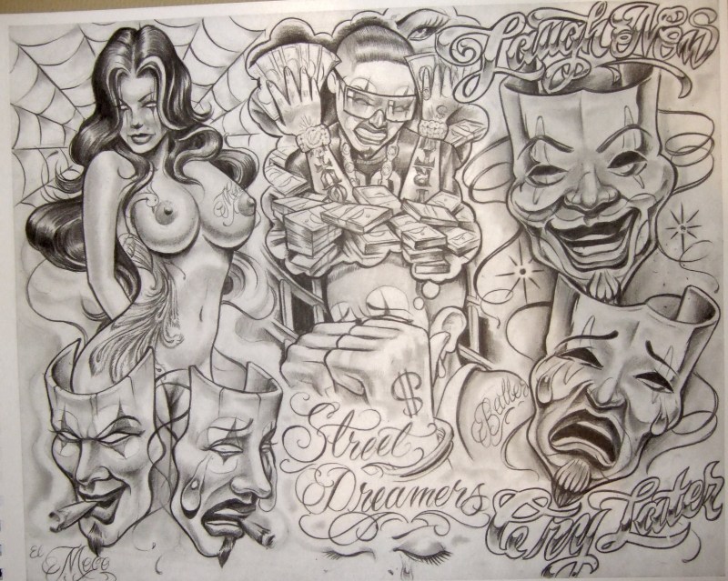 Erotic tattoo sketches for men