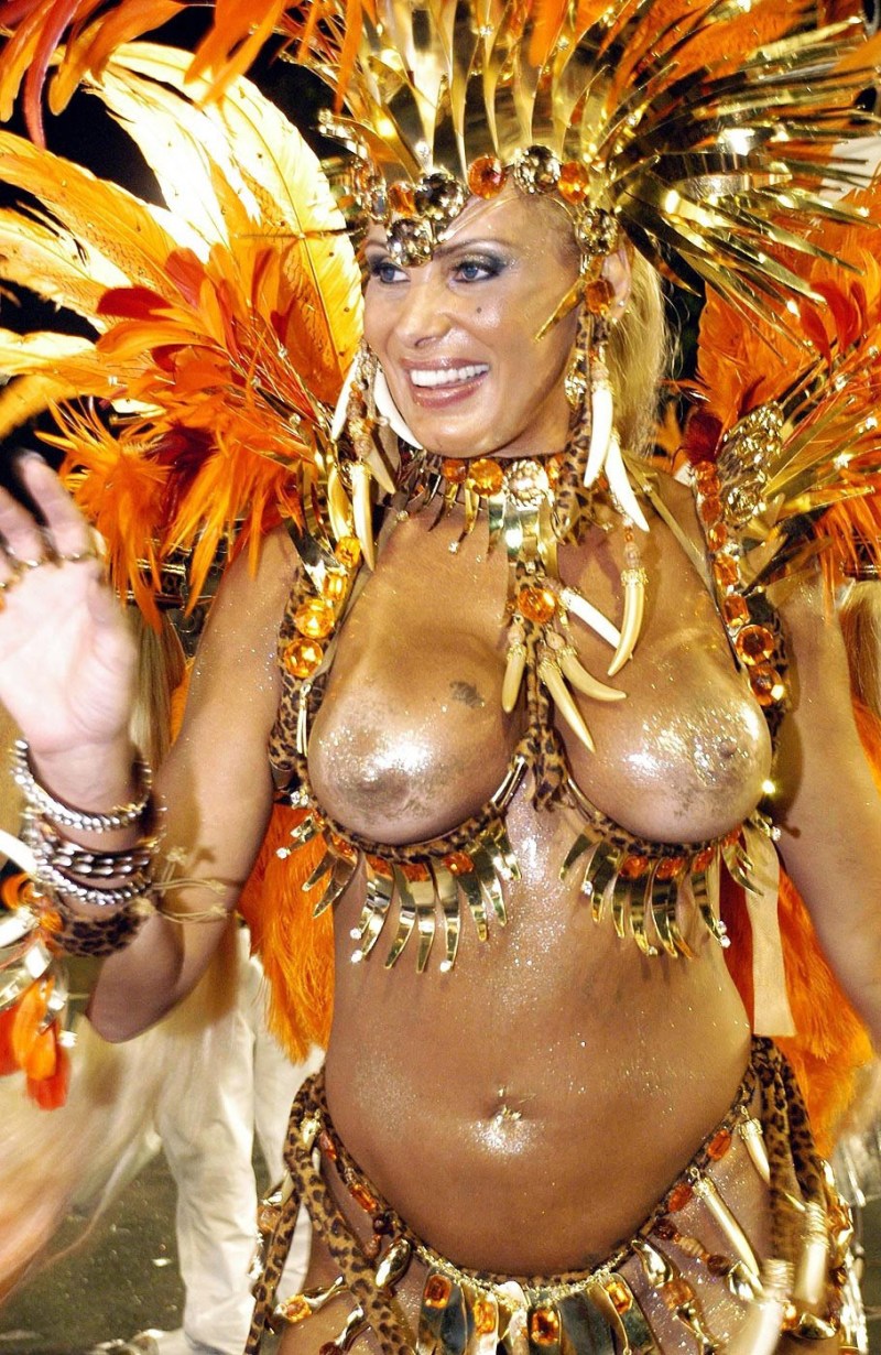 Naked carnival Brazil 1986