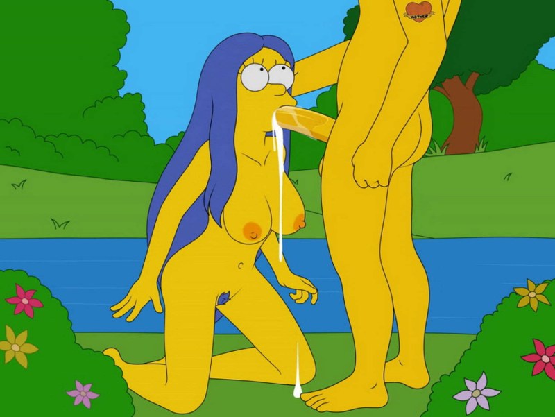 Simpsons Marge and Lisa and Maggie Hentai