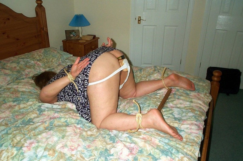 Horney Girl Tied to Bed and Get Vibed and Fuck. POV