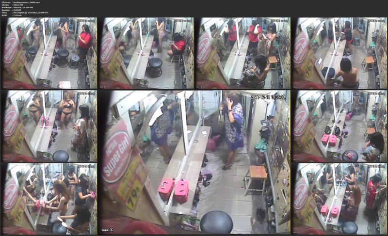 Naked women on examination by a doctor