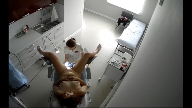 Doctor gyno gynecological chair Spycam