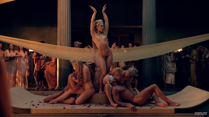 Erotic scenes in the theater