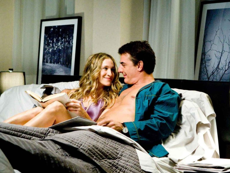 Carrie Bradshaw and Mr. Big