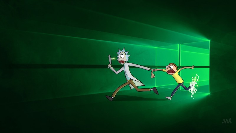 Rick and Morty Windows 10
