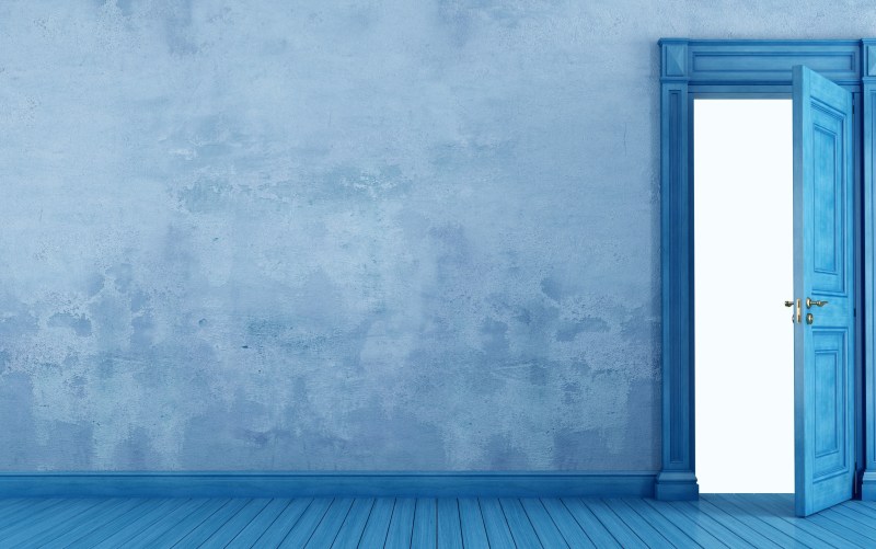 The neighbor caught naked