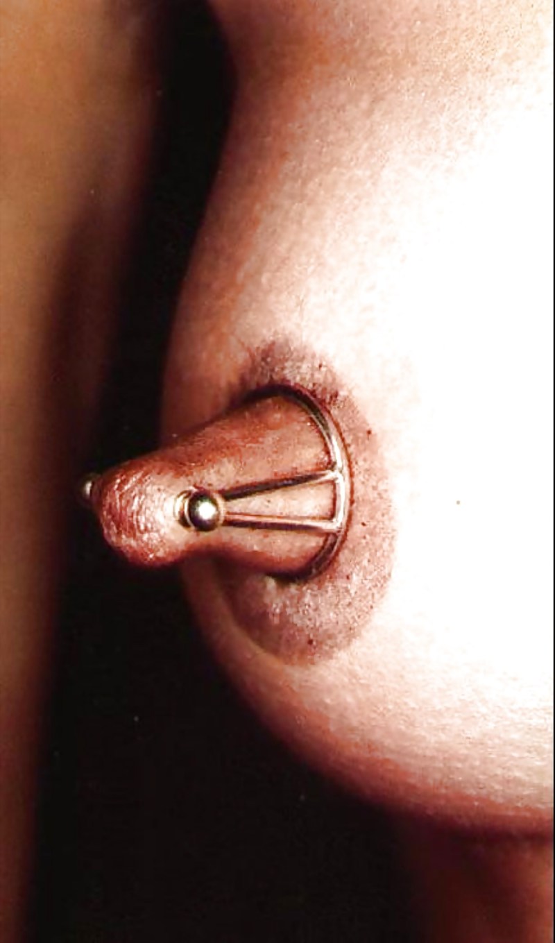Elubicated nipples piercing