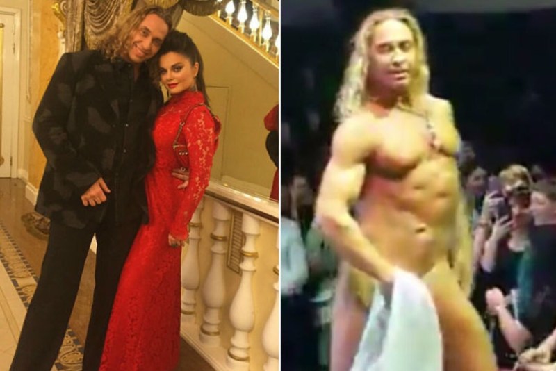 Anastasia Volochkova is naked