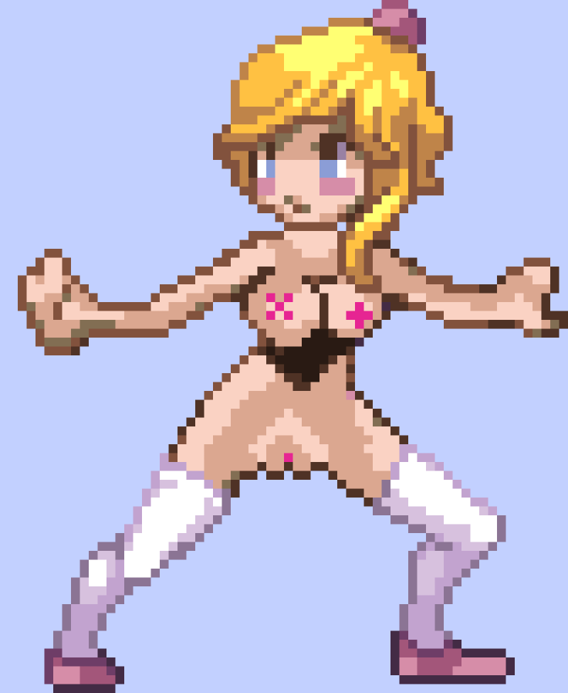 Tits in pixel games