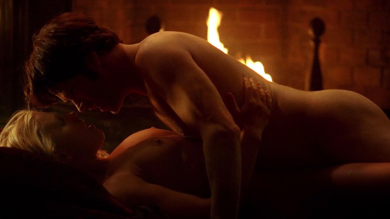 Anna Paquin, real blood, sex scene