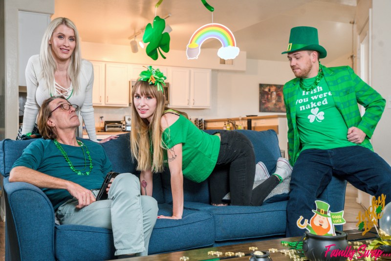 Family Swap - ST Patricks Day with My Swap xxx