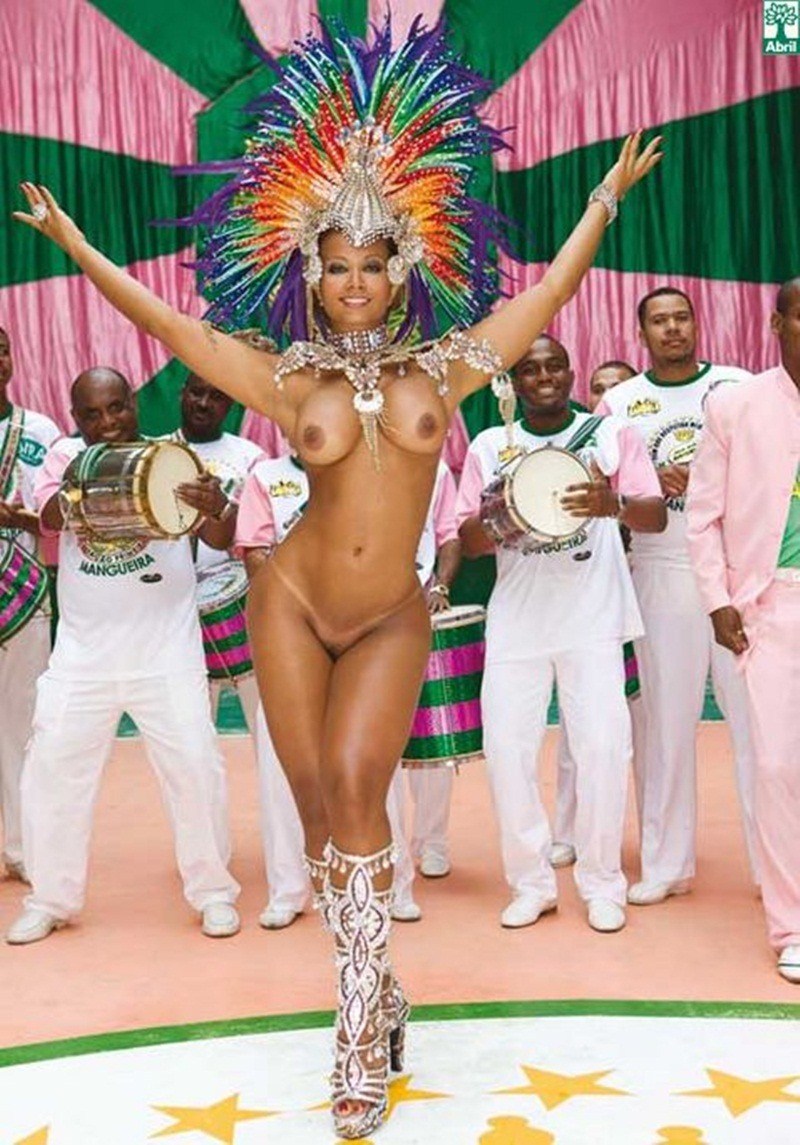Naked carnival Brazil 1986